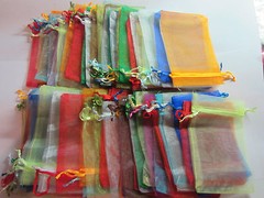 USA Seller 100 Pcs Organza Pouch Wedding Favor Gift Bags 4″ x 6″ (10cm x 15cm)