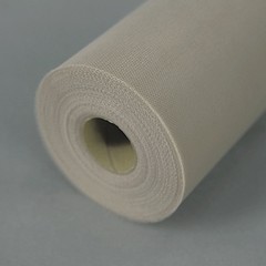 Taupe TULLE NET FABRIC 6″ x 100 yards Bolt Crafts Sewing Party