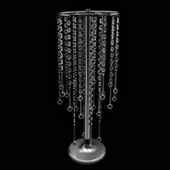 10Pcs 55cm Tall Crystal Flower Stand Centerpieces Vase Wedding Party Decor