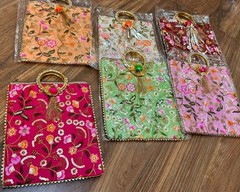 Pack of 100 Indian gift bag Potli Gift Bags Ethnic Wedding Favor Indian Gifts