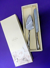 Lenox Forevermore Two-Piece Dessert Cake Serving Set w/Original Box