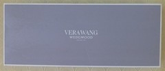 NIB Vera Wang Wedgwood With Love Cake Knife & Server Black Enamel+Silverplate