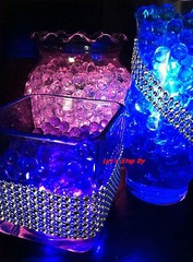 Wedding Decoration Diamond Rhinestone Wraps Ribbon 24 row, 4.5 inch x 36inch