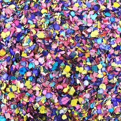 1.20 pounds (540 Grams) of Colorful Mexican Confetti Paper Flake