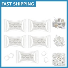 Thank You Wedding Buttermints – 100 Gluten-Free Mint Favors for Celebrations