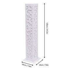 8Pcs Roman Pillars LED White Elegant Wedding Roman Decorative Column Set