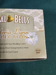 24 Piece Bridal Bells Victoria Lynn Collection. Gold Bells