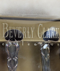 Beverly Clark Wedding Collection 2 Pc Cake And Knife Serving Utensils