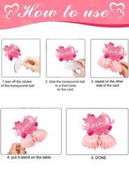 Mothers Day Table Decorations – Mother’s Centerpieces Pink