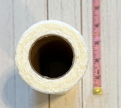 Ivory Floral Lace TULLE Fabric 6”x 10 Yd Roll Wedding Craft Decor Many Available