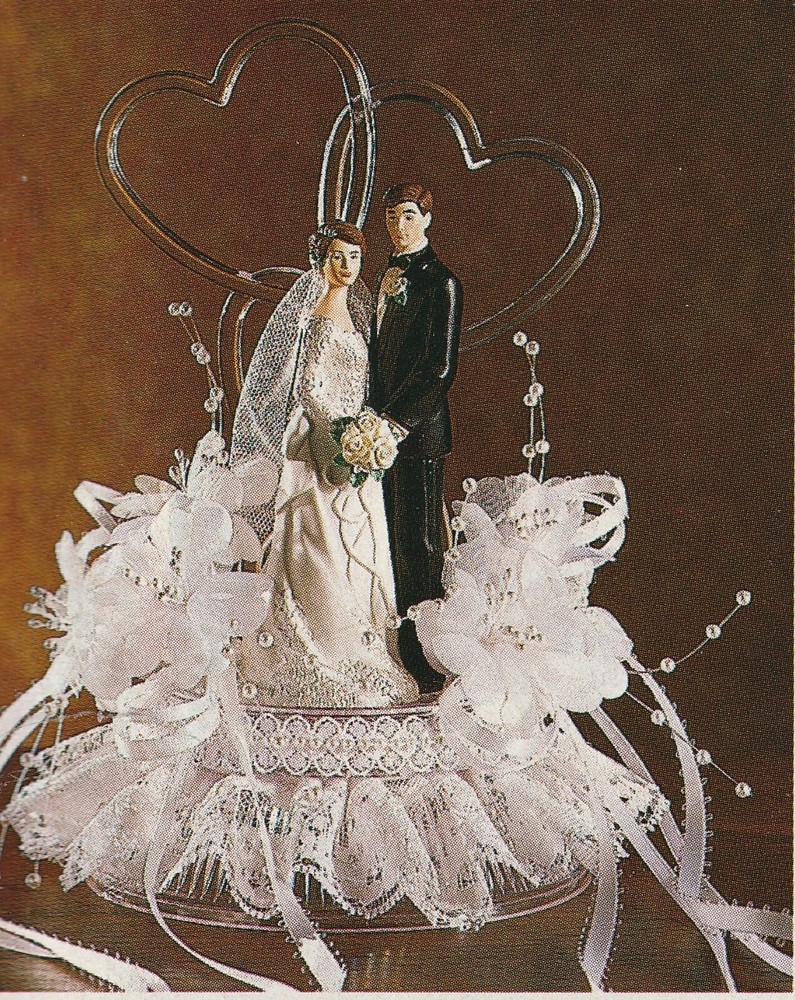 New Wilton «Expression of Love» Wedding Cake Top, black tux # 101-931