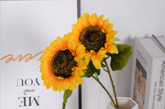 [5PCS] sunflower simulation flowers, simple home photography decorations