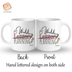 Teacher Wedding Lesson Planning Mug – Bride Gifts, Mrs Cup for Soon To Be Bri…