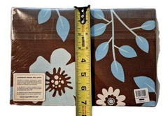 Rag &Bone Bindery Event Guest Book Brown Floral NWT