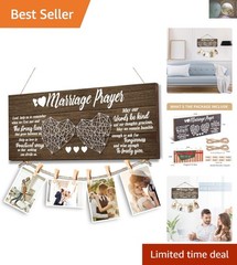 Romantic Wall-Mounted Photo Holder – Perfect Gift for Weddings and Anniversaries