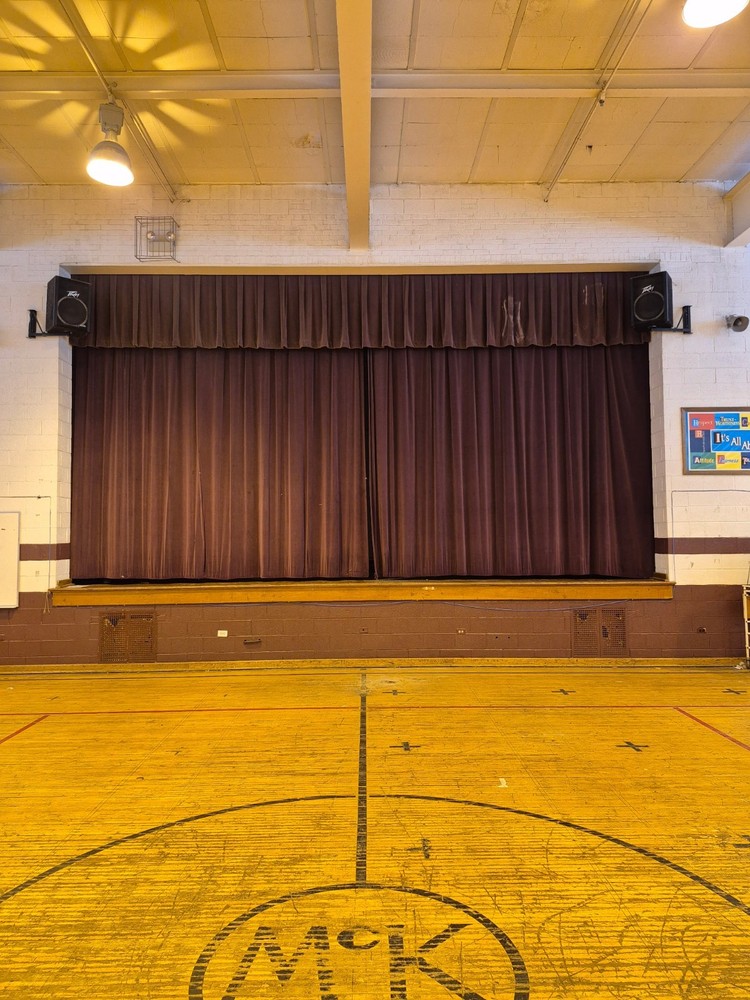 Theater / Stage Vintage Classic Velvet Curtains Mauve/Taupe 30’x13′ & Valance