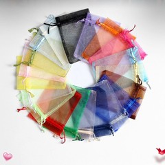 Organza Gift Bags Drawstring Candy Party Favour Jewellery Packing Pouches Bag
