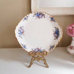 Original Royal Albert Moonlight Rose Plate, English Bone China Porcelain, LTD 19