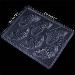 Creative Fish Pattern Rice Cakes molds With Bubble Roll Baking Essential