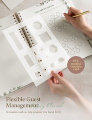 molekaus Wedding Planner Book And Organizer：Wedding 11.5×10.5, White