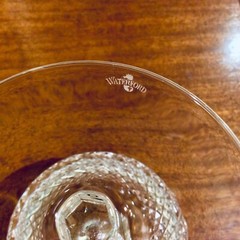 2 Waterford Colleen Oversize Hock Wine Glasses