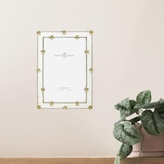 Spring Flower Thin Border Photo Frame / 4×6 In | For Vertical & Horizontal