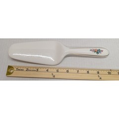 Vtg. Christopher Stuart Fruit Basket Pattern Bone China Pastry & Cake Server