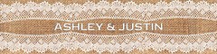 100 Burlap and Lace New Wedding Anniversary Engagement Party Water Bottle Labels