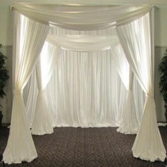 10ft x 10ft Black Adjustable BACKDROP STAND KIT Photo Background Decorations