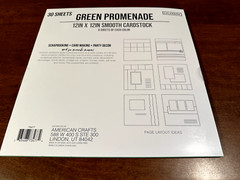 Colorbok 78lb Smooth Cardstock 12″X12″ 30/Pkg-Green Promenade, 5 Colors/6 Each