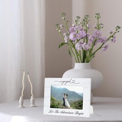 Engagement Picture Frame For 4×6 Photos, Engagement Gifts for Couples Newly E…