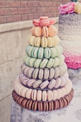 10 Tier Macaron Tower Macaron Stand for French Macarons by Cheerico Supplies.