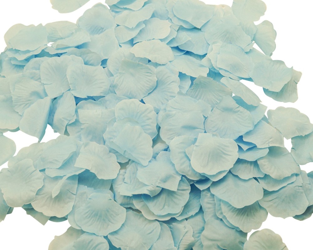 1200 Pieces Artificial Faux Silk Rose Flower Petal Wedding Decoration