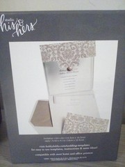 STUDIO HIS & HERS 25 each wedding invitations envelopes reply cards-env 2 boxes