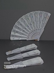 12 Wedding Bridal White Lace Hand Fan Favors Quinceanera Abanico Recuerdos Boda