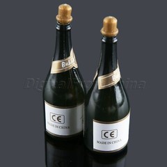 Plastic Champagne Bubble Bottle Wedding Supplies Party Favors Decor 9.2*3cm D6FC