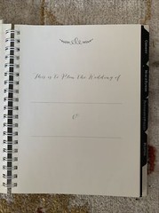 True Love Wedding PLANNER ORGANIZER + Memory Photo Album New CR Gibson Ret.$70
