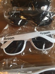 Groom Party Sunglasses – Set of 80 Groom Gifts Wedding Party Gifts