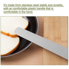 Stainless Steel 12″ Flat Icing Spatula Pancake Cake Decorating Baking Black