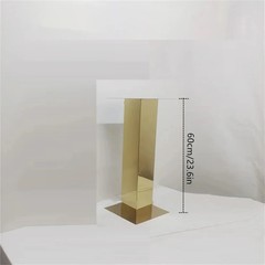 Elevate Your Event: Luxury Stainless Steel Rust-Proof finish Gold or Silver