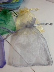 Lot of 30 Organza Drawstring Gift Bags Mixed Colors Jewelry Wedding Favor Bags