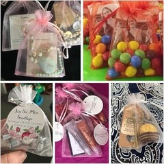 Multicolor Organza Bags 50 Pack 5×7 in, 1 count (Pack of 50) 10 Colors