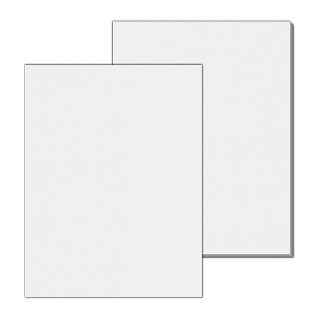 20 Sheets, 130 lb (350 gsm) – Thick Heavy White Cardstock, 20 Pieces,