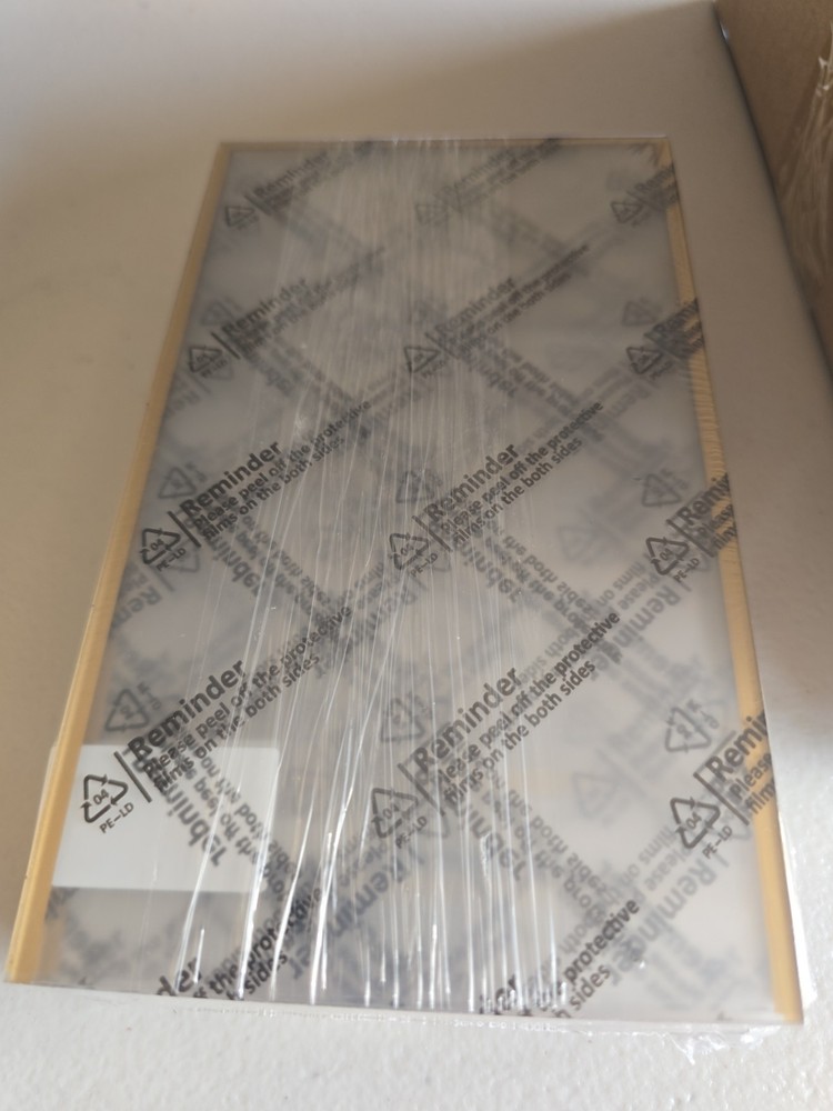 Sign Holder Gold Acrylic 4X6-12 Pack