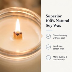Unboxme Gifts Hug In A Jar Scented Candle For – Fig Long-Lasting Soy Wax Gift