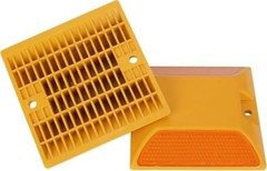 12 Pack 4 x 4 inch Road Reflectors Reflective Pavement Marker, Road Driveway