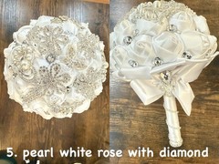Communion Bouquet, prom bouquet, bridal bouquet, artificial flowers
