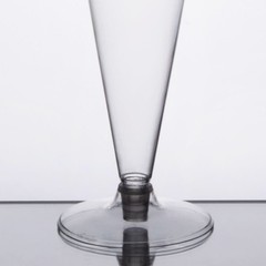 120 240 360 CASE WEDDING PLASTIC WINE GLASS CLEAR CHAMPAGNE FLUTES DISPOSABLE