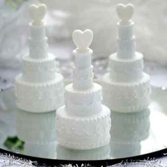 24 WEDDING CAKE BUBBLES – Free Shipping