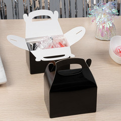 Bio Tek 4 X 2.5 X 2.5 Inch Gable Boxes for Party Favors, 25 Attractive Gift Boxe